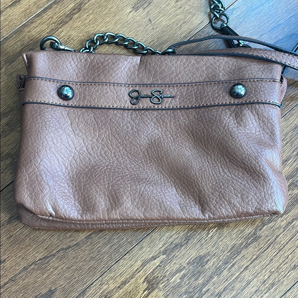 Jessica Simpson Tan Crossbody Bag